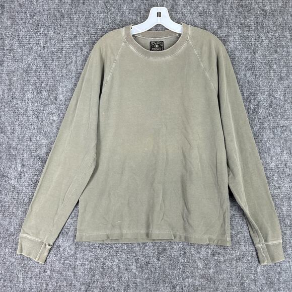 Lucky Brand‎ Sweatshirt Mens Extra Large Sweater Vintage Y2K Faded Distressed - Picture 1 of 7